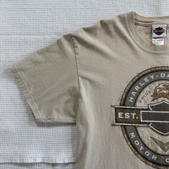Vintage Harley Davidson T-Shirt Men’s L Farthest North Outpost Fairbanks AL 2004