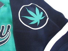 Death Row Records 91 Baseball Jersey Men’s Pot Leaf Marijuana Snoop Dogg Tupac