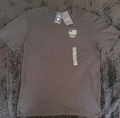 New! Fanatics Team Usa Olymics Mens Tee Shirt. Size: Large. Color: Black