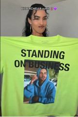 bieber “standing on business” Unisex Tee