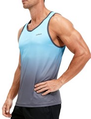 Men’s Quick Dry Sport Tank Top for Bodybuilding Gym Athletic Jogging Running,…