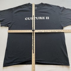 Migos Shirt Mens XL Black 2018 Culture II Tour North American Concert Rap Tee