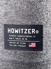 Howitzer Style Men’s T-Shirt Freedom Bullet Military Grunt MFG