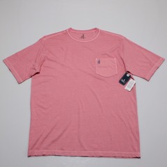 Johnnie-O NWT Dale 2.0 Short Sleeve Crew Neck T-Shirt Size S Bandana Red Cotton