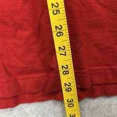 Y2K DMX Ruff Ryders Flying Aces Red Foil Graphic T-Shirt XL Vintage
