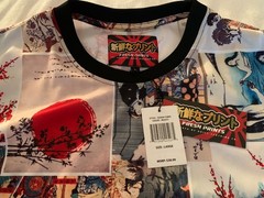 Fresh Prints Of Tokyo By Drill Clothing Co. Polyester Size: LARGE Japanese Print