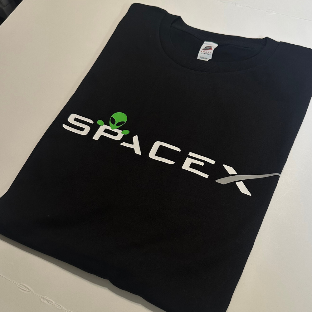 Space x T-shirt – Spacex Exploration – NASA Elon Musk Tesla UFO – ALIENS