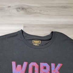 The Foundry Supply Co. Adult Men’s T-Shirt 2XL Black Work Harder New