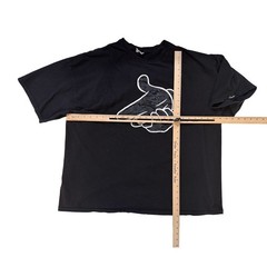 Vintage Crooks & Castles Tee Men 3XL Graphic Black Y2K Streetwear Skater Hip Hop