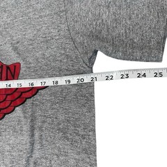 VTG Nike Air Jordan Wings Logo T-Shirt 80s Men’s XL Grey Made USA Single Stitch