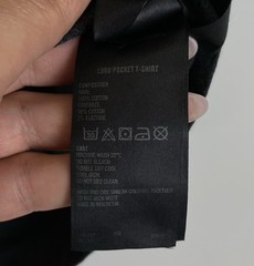Rapha Logo Pocket T-Shirt Men’s Size M Charcoal Marl Black Grey Short Sleeve Top
