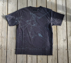 Pacsun Los Angeles Unforgotten Skeleton Oversized T-Shirt Size Small