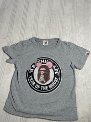 A Bathing Ape Baby Milo ‘Year of the Mouse’ Grey Kids Tee