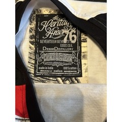 The Heritage By America Denim Distillery Working Class Heros T Shirt Size Med