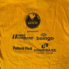 Hanes Shirt Mens M Fort Lee Virginia Run For The Fallen U S Army Yellow Charity