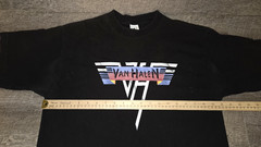 Van Halen Graphic Print Logo Black T-Shirt by Suna Platinum Men’s Size Large