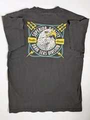 Dark Seas Division Eagle Graphic Tee Superior Quality Pacific Atlantic L