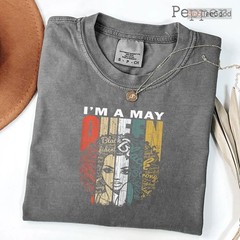 Best Queens Are Born In May Tee, Gorgeous Birthday Girl Graphic Shirt For Her
