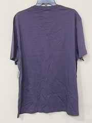 GoodThreads Men’s Purple Short Sleeve Crew Neck Comfort T-Shirt s XXL