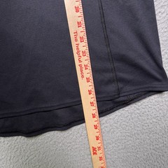 LL Bean Shirt Mens Medium Black Midweight Base Layer Performance Outdoor Hiking