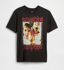 New Smashing Pumpkins Siamese Dream Mens Medium Oversized Fit Black Cotton Tee