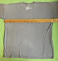 Inca Peru Cusco T-Shirt Mens XL Gray Blue Short Sleeve Crew Neck