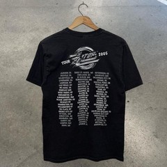 Vintage ZZ Top Tour 2005 Rock Band Music Short Sleeve T-shirt Faded Size Small