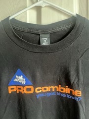 Nike No Routine Football Basketball Pro Combine NYC Men’s Shirt Black XL Vintage