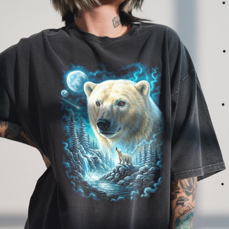 Vintage Polar Bear Comfort Tee