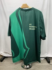 Men’s XL St. Patrick’s Day Season Green T-Shirt – Short Sleeve Graphic Tee