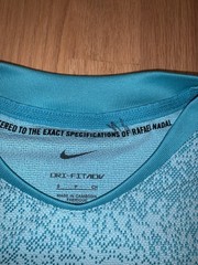 Nike Dri-FIT ADV Rafa Tennis Pro Shirt FD5409-345 Size S Small Men’s Rare