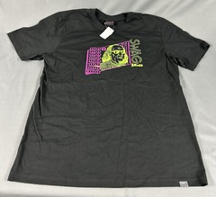 Swag Golf Tee T-Shirt Franklin Lockup Graphic Print Large Black 100% Cotton $98