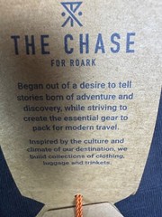 Roark Shirt Mens Small Blue Midweight Organic Cotton Sustainable Pocket Surf T