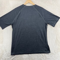 NFL Team Apparel TX3 Cool Men’ss Size L Solid Gray Stretch Crew-Neck T-Shirt