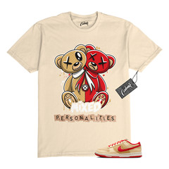 Dunk Strawberry Waffle Pale Vanilla University Red Wheat Shirt to Match MIXED