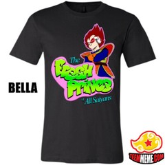 Fresh Saiyan Prince Shirt T-Shirt of bel air Saiyan vegeta dbz dragon ball z dbs