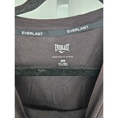 Everlast Men’s Black Crewneck Short Sleeve T-Shirt Size M