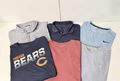Lot of 6 Nike Under Armour Gap Columbia & Peak Velocity Men’s Shirt Size 2XL Tee