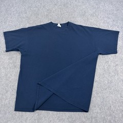 Yazbek Heavy Weight Short Sleeve Pullover T-Shirt Fits Men’s Size 2XL Navy Blue