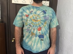 The Beatles Yellow Submarine T-Shirt Vintage (Liquid Blue, 2004)