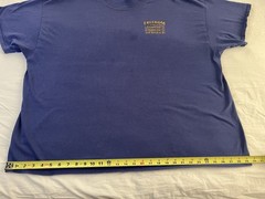 Patriotic Ronald Reagan Freedom Quote 3XL Eagle Flag Gildan Blue Graphic Tshirt