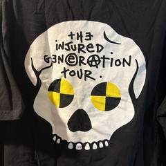 Asap Rocky Injured Generation”Not Responsible” Tour Shirt Double Sided Sz XL