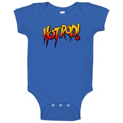 Hot Rod Rowdy Roddy Piper Retro Wrestling Baby One Piece