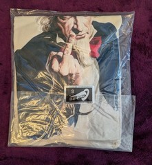 Alex Ross Uncle Sam middle finger T-shirt 2004 Unopened Graphitti Designs SM