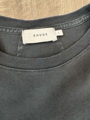 RHUDE Monaco T Shirt Luxury Streetwear Black Sz S