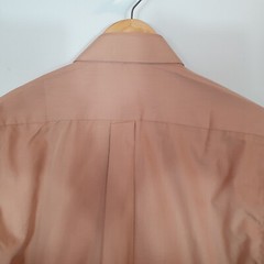 Giovanni Uomo Mens Shirt Button Up peach Sze M Long Sleeve Collared official