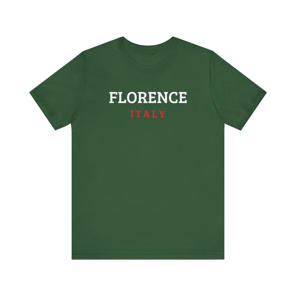 Florence Tshirt, Florence t-shirt, Italy tshirt, Italy t-shirt