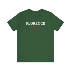 Florence Tshirt, Florence t-shirt, Italy tshirt, Italy t-shirt