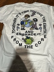 Vans Off White “From The Core” Men’s T Shirt – Earth/Floral (medium)