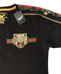 Men’s Bucheli T Shirt,Soft Cotton,Stretch,Italian Style L XL….C3.B